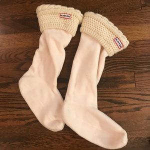 Hunter rain boot socks fits size 6-8